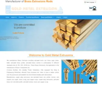 Goldmetalextrusion.com(Gold Metal Extrusion) Screenshot