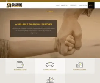 Goldminefinance.com(Goldmine finance) Screenshot