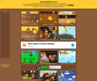 Goldminer.com.br(Gold Miner Jogo online) Screenshot