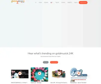 Goldmusick.com(Our network) Screenshot