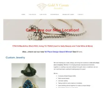 Goldncaratsjewelers.com(Gold N Carats) Screenshot