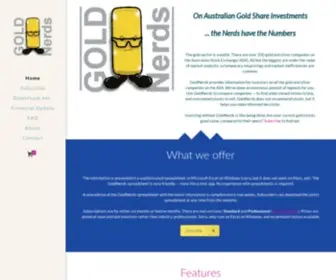 Goldnerds.com.au(GoldNerds) Screenshot