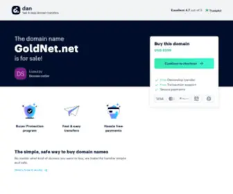 Goldnet.net(Goldnet fornisce Servizi Web e Connessione Internet da oltre 28 anni. Scegli le nostre Soluzioni) Screenshot