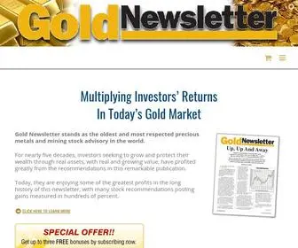 Goldnewsletter.com(Gold Newsletter) Screenshot