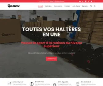 Goldngym.com(Les Meilleurs Haltères Réglables Ajustables de 24 à 40 Kg) Screenshot