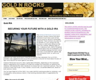 Goldnrocks.net(Gold IRA Investments) Screenshot