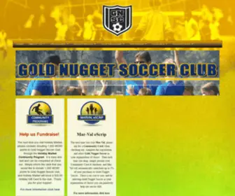 Goldnuggetsoccer.com(Gold Nugget Soccer Club) Screenshot