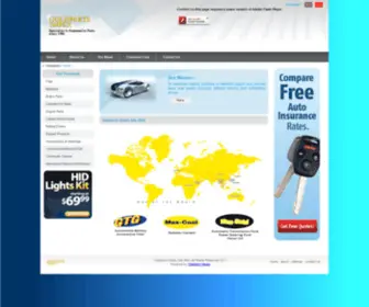 Goldpartsimpex.com(Goldparts Impex Sdn Bhd) Screenshot