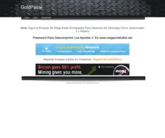 Goldpaste.net(GoldPaste) Screenshot