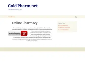 Goldpharm.net(Gold Pharm.net) Screenshot