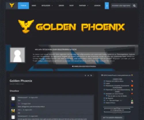 Goldphoenix.de(Golden Phoenix) Screenshot