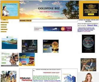 Goldpinebiz.com(GOLDPINE BIZ) Screenshot