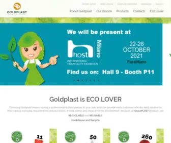 Goldplast.com(Home) Screenshot