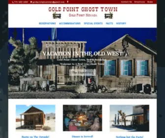 Goldpointghosttown.com(Gold Point Ghost Town) Screenshot