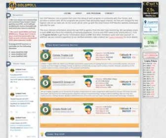 Goldpoll.com Screenshot