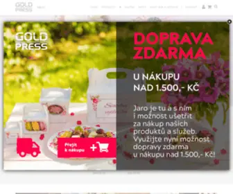 Goldpress.cz(Novoroční přání) Screenshot