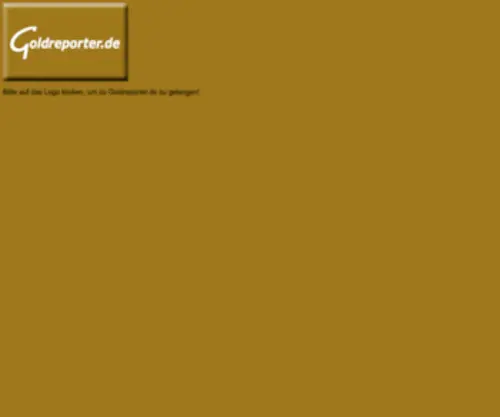 Goldreporter.org(Weiterleitung) Screenshot