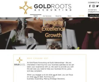Goldrootsaccounting.com(Tax Preparation) Screenshot