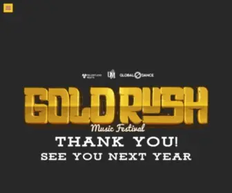 Goldrushfestaz.com(Goldrush Music Festival) Screenshot