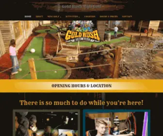 Goldrushgolf.com.au(Gold Rush Golf) Screenshot