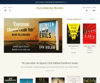 Goldsborobooks.com(Goldsboro Books Home) Screenshot