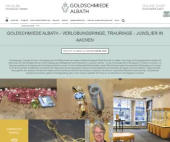 Goldschmiede-Albath.de(Goldschmiede Albath) Screenshot