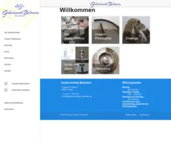 Goldschmiede-Bollmann.de(Goldschmiede Bollmann) Screenshot