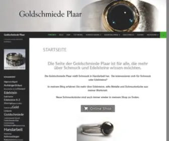 Goldschmiede-Plaar.de(Goldschmiede.osnabrück) Screenshot