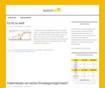 Goldseitenblog.de(Der deutsche Blog der Goldseiten) Screenshot