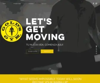 Goldsgymcr.com(Gimnasio) Screenshot