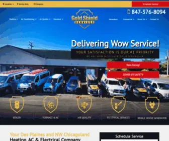 Goldshieldtoday.com(Gold Shield Services Inc) Screenshot