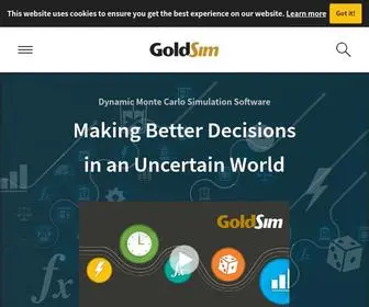 Goldsim.com(Monte Carlo Simulation Software) Screenshot