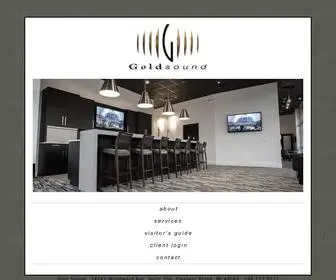Goldsound.com(Gold Sound) Screenshot