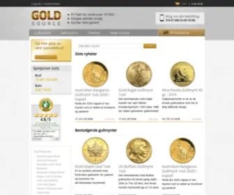 Goldsource.no(Gullmynter og Sølvmynter) Screenshot