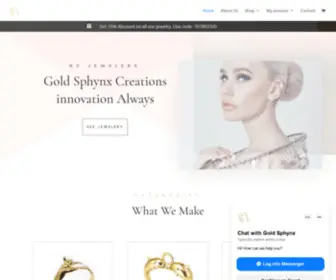 Goldsphynx.com(Jewelry one) Screenshot