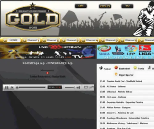 Goldsports.in(Goldsports lig tv izle) Screenshot