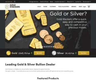 Goldstackers.com.au Screenshot