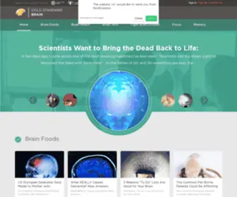 Goldstandardbrain.com(Gold Standard Brain) Screenshot