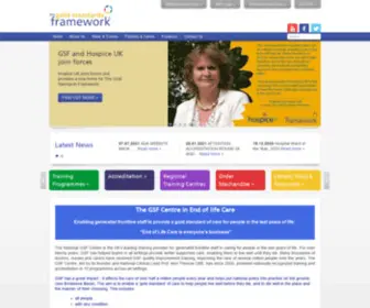 Goldstandardsframework.org.uk(Gold Standards Framework) Screenshot