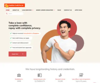 Goldstarcredit.co(Legal Money Lender In Singapore) Screenshot