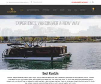 Goldstarmarinarentals.com(Boat Rentals) Screenshot