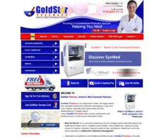 Goldstarrx.com(Pharmacy in College Station) Screenshot