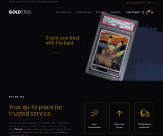 Goldstartcg.ca(The Best Services and Products for any Collectibles Enthusiast) Screenshot