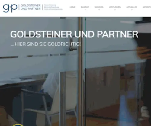 Goldsteiner.at(Goldsteiner und Partner) Screenshot