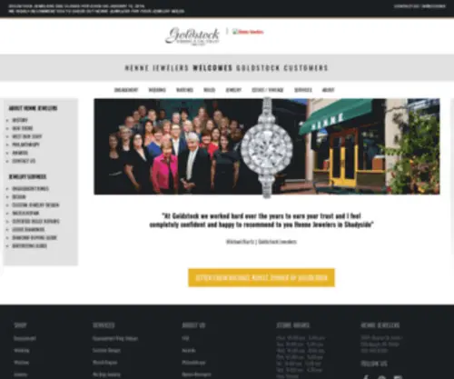 Goldstockjewelers.com(Goldstock Jewelers) Screenshot