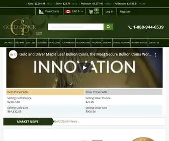 Goldstocklive.com Screenshot