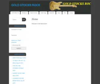 Goldstocksrock.com(GOLD STOCKS ROCK) Screenshot