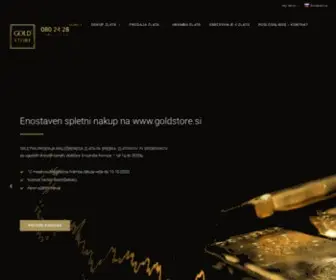 Goldstore.si(Odkup zlata in srebra) Screenshot