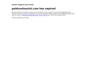 Goldsuntourist.com(صفحه اصلی) Screenshot