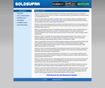 Goldsupra.net Screenshot